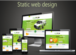 Static web design
